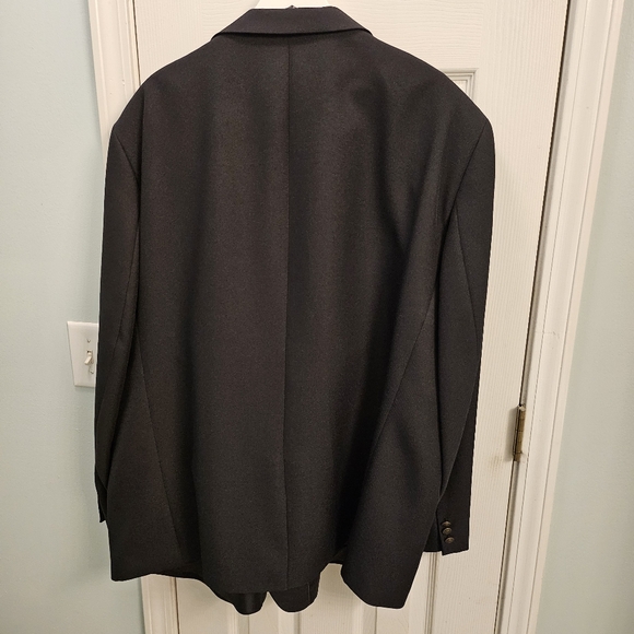 Navy Blue Blazer Bolzano Uomo Collezione Italian Sport Coat 48R - Picture 12 of 12